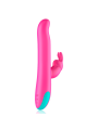 Vibratore Happy Loky Pluto Rabbit E Rotator Watchme Compatibile Con La Tecnologia Wireless - HAPPY LOKY - Vibratori Rabbit | erosidea.com