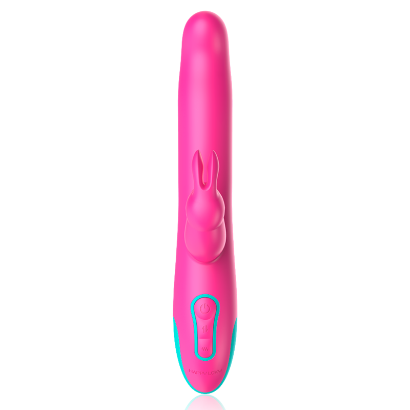 Vibratore Happy Loky Pluto Rabbit E Rotator Watchme Compatibile Con La Tecnologia Wireless - HAPPY LOKY - Vibratori Rabbit | erosidea.com