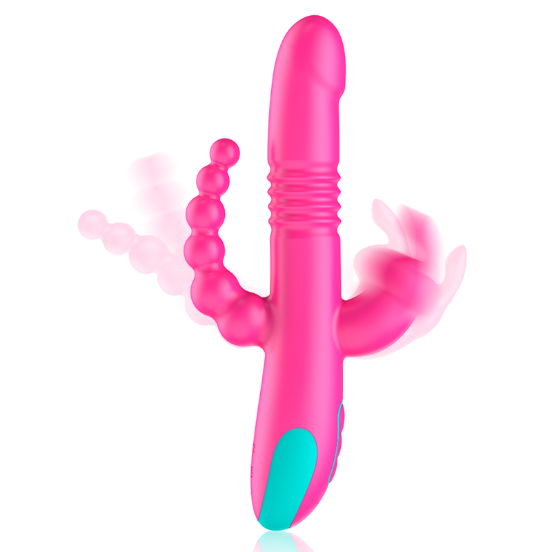 Happy Loky - Tripla Stimolazione Donald Tecnologia Wireless Anale G-Spot E Clitoridea Watchme - HAPPY LOKY - Vibratori punto G | erosidea.com