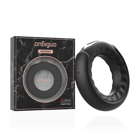 Anbiguo - Anello Vibrante Adriano Compatibile Con Tecnologia Wireless Watchme - ANBIGUO - Anelli Fallici | erosidea.com