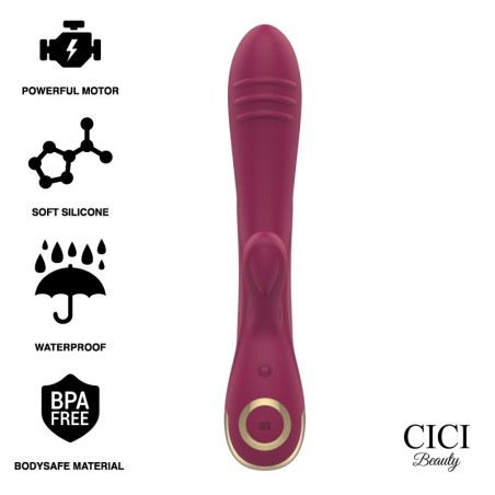 Vibratore Cici Beauty Rabbit In Silicone Premium - CICI BEAUTY - Vibratori Rabbit | erosidea.com