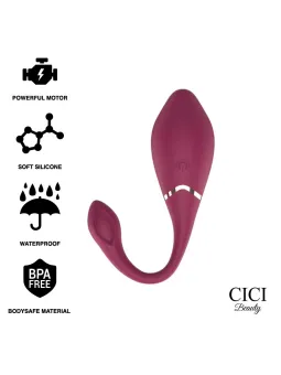Vibratore Cici Beauty Premium Silicone Ovetto Telecomando