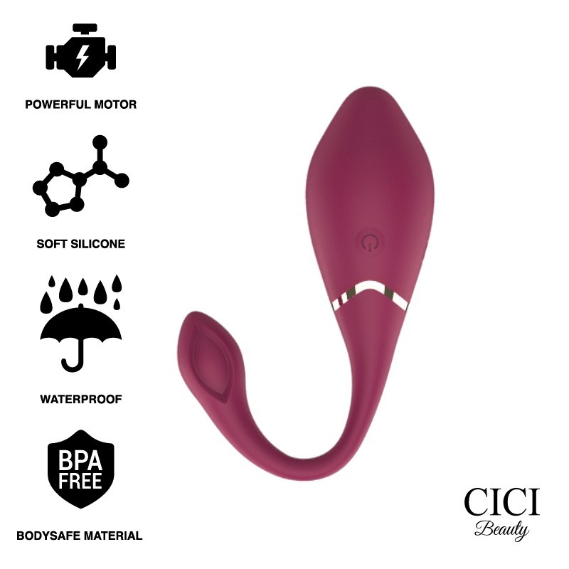 Vibratore Cici Beauty Premium Silicone Ovetto Telecomando - CICI BEAUTY - Ovetti Palline Sfere | erosidea.com