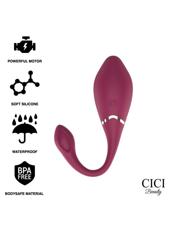Vibratore Cici Beauty Premium Silicone Ovetto Telecomando - CICI BEAUTY - Ovetti Palline Sfere | erosidea.com