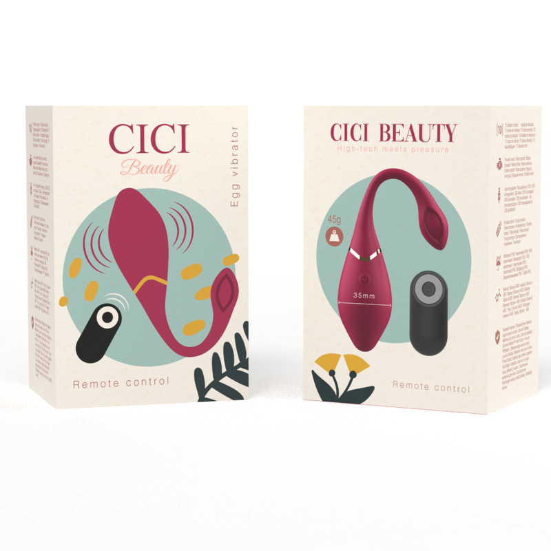 Vibratore Cici Beauty Premium Silicone Ovetto Telecomando - CICI BEAUTY - Ovetti Palline Sfere | erosidea.com