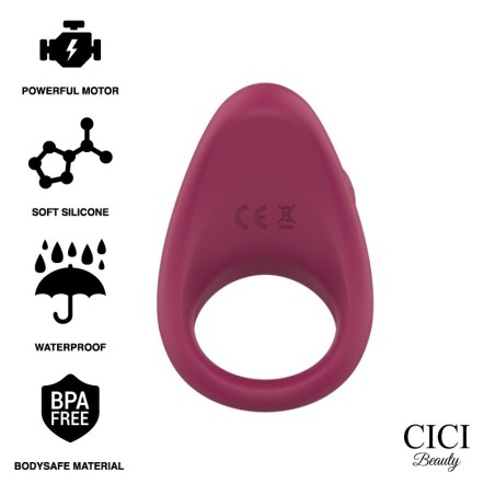Cici Beauty - Anello Vibrante In Silicone Premium - CICI BEAUTY - Anelli Fallici | erosidea.com