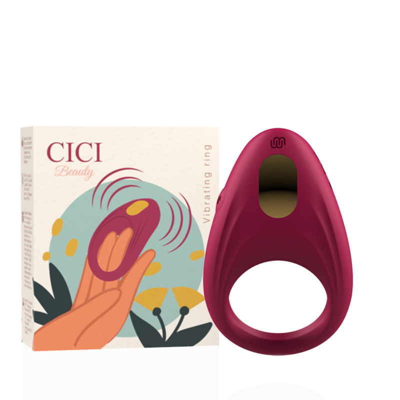 Cici Beauty - Anello Vibrante In Silicone Premium - CICI BEAUTY - Anelli Fallici | erosidea.com