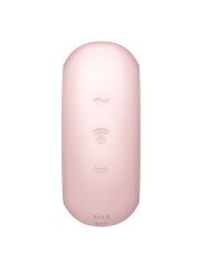 Vibratore Stimolatore E A Doppio Pro To Go 3 Rosa - SATISFYER AIR PULSE - Succhia Clitoride | erosidea.com