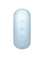 Vibratore Stimolatore E A Doppio Pro To Go 3 Blu - SATISFYER AIR PULSE - Succhia Clitoride | erosidea.com