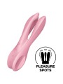 Vibratore Threesome 1 Rosa - SATISFYER VIBRATOR - Vibratori | erosidea.com