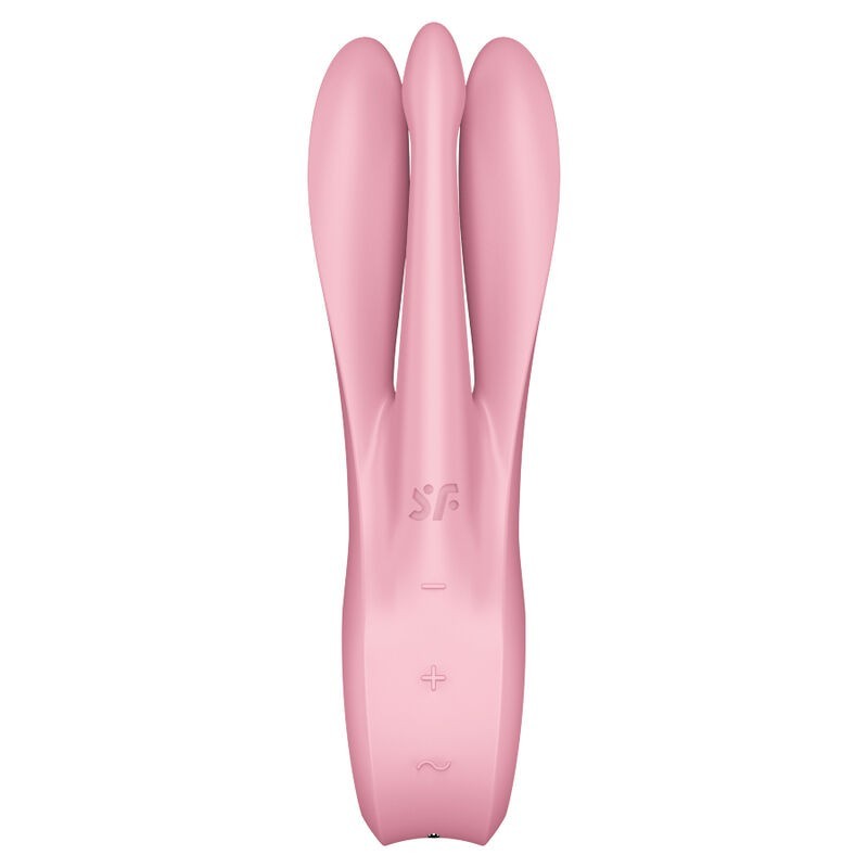 Vibratore Threesome 1 Rosa - SATISFYER VIBRATOR - Vibratori | erosidea.com