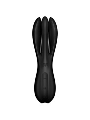 Vibratore Threesome 2 Nero - SATISFYER VIBRATOR - Vibratori | erosidea.com