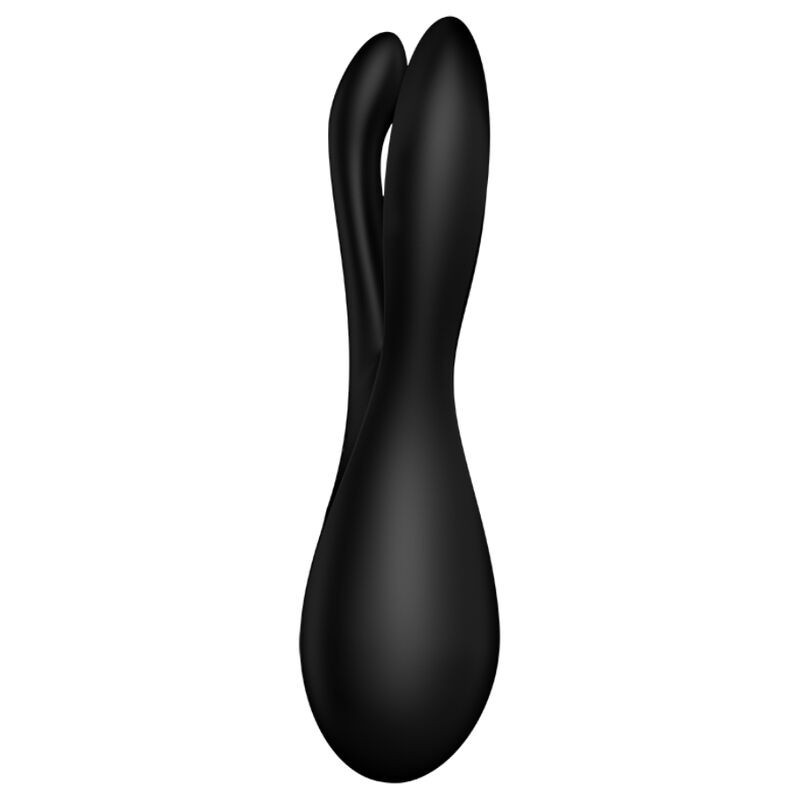 Vibratore Threesome 2 Nero - SATISFYER VIBRATOR - Vibratori | erosidea.com