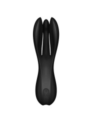 Vibratore Threesome 2 Nero - SATISFYER VIBRATOR - Vibratori | erosidea.com