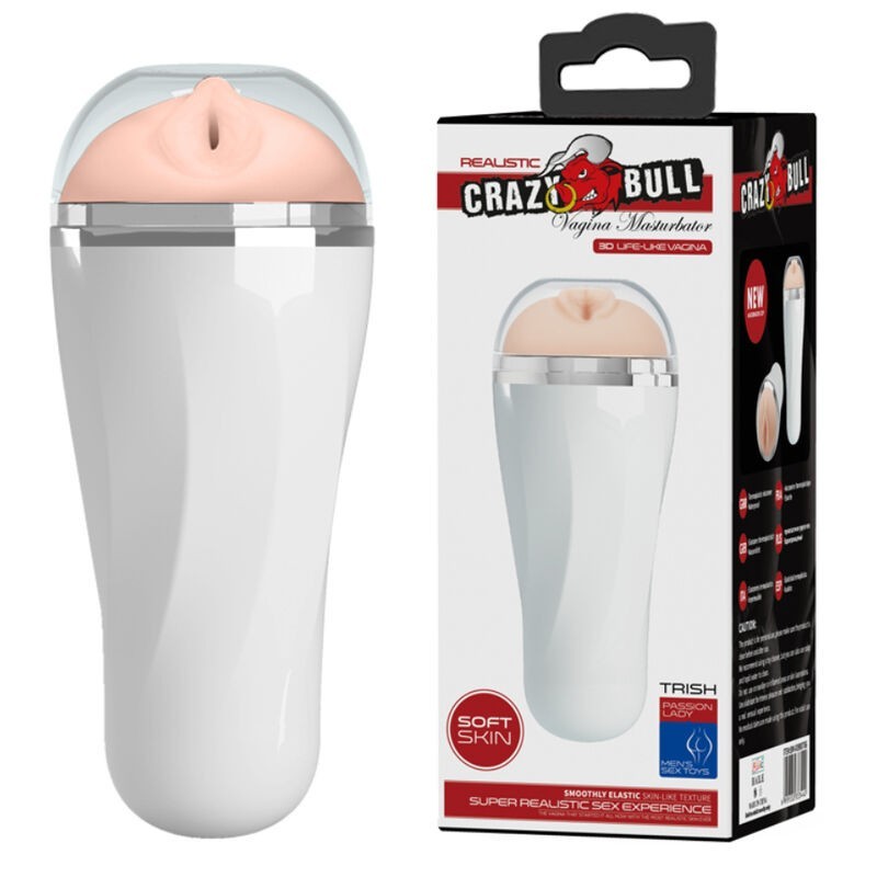 Masturbatore Crazy Bull Trish Vagina 3D Reale - CRAZY BULL - Masturbatori Vagina | erosidea.com