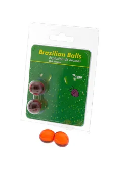 Taloka - 2 Palline Brasiliane Gel Intimo Alla Fragola