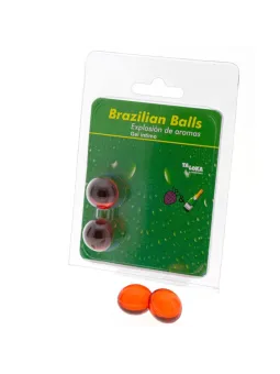 Taloka - 2 Sfere Brasiliane Gel Intimo Fragole E Champagne
