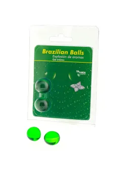 Taloka - 2 Palline Brasiliane Gel Intimo Menta