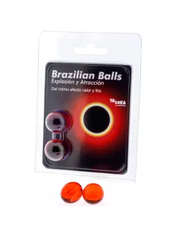 Taloka - 2 Sfere Brasiliane Gel Emozionante Effetto Caldo E Freddo