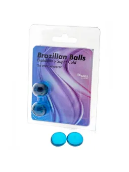 Taloka - 2 Sfere Brasiliane Gel Emozionante Effetto Freddo
