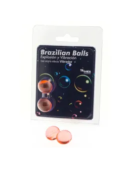 Taloka - 2 Sfere Brasiliane Gel Emozionante Effetto Vibrante