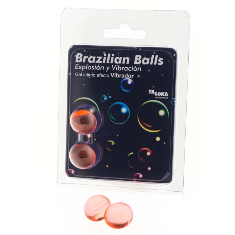 Taloka - 2 Sfere Brasiliane Gel Emozionante Effetto Vibrante - TALOKA - Ovetti Palline Sfere | erosidea.com