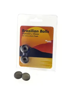 Taloka - 2 Sfere Brasiliane Gel Emozionante Effetto Fresco