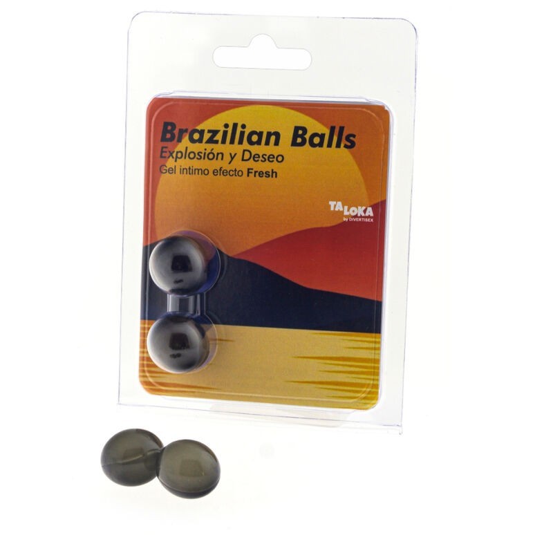 Taloka - 2 Sfere Brasiliane Gel Emozionante Effetto Fresco - TALOKA - Ovetti Palline Sfere | erosidea.com