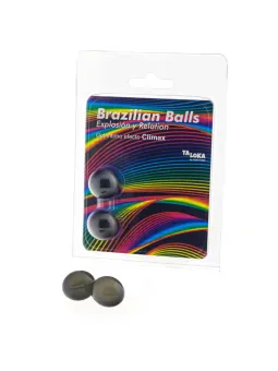 Taloka - 2 Sfere Brasiliane Climax Effetto Emozionante Gel
