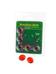 Taloka - 5 Sfere Brasiliane Gel Intimo Fragole E Champagne - TALOKA - Ovetti Palline Sfere | erosidea.com