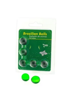 Taloka - 5 Palline Brasiliane Gel Intimo Menta