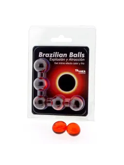 Taloka - 5 Sfere Brasiliane Gel Emozionante Effetto Caldo E Freddo