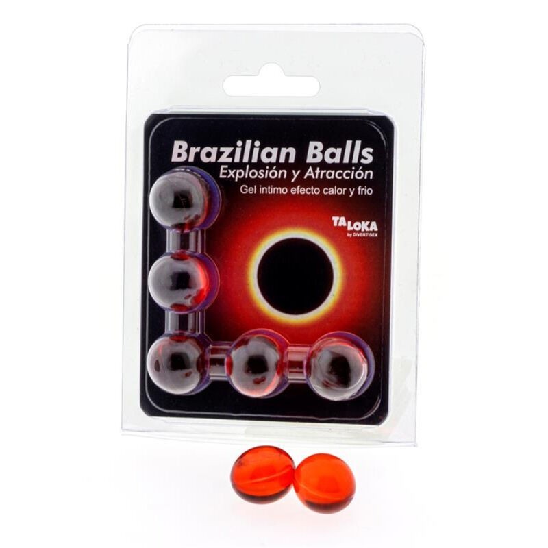 Taloka - 5 Sfere Brasiliane Gel Emozionante Effetto Caldo E Freddo - TALOKA - Ovetti Palline Sfere | erosidea.com