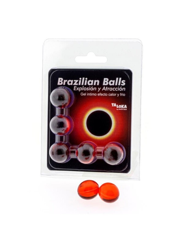 Taloka - 5 Sfere Brasiliane Gel Emozionante Effetto Caldo E Freddo - TALOKA - Ovetti Palline Sfere | erosidea.com