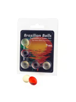 Taloka - 5 Sfere Brasiliane Gel Eccitante Effetto Super Hot