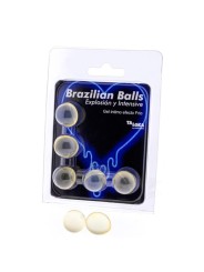 Taloka - 5 Sfere Brasiliane Gel Emozionante Effetto Freddo E Vibrazione - TALOKA - Ovetti Palline Sfere | erosidea.com