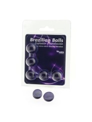 Taloka - 5 Sfere Brasiliane Elettriche Effetto Vibrante Emozionante Gel - TALOKA - Ovetti Palline Sfere | erosidea.com