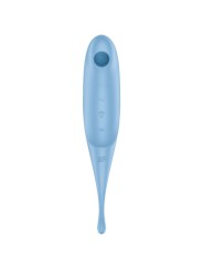 Satisfyer - Stimolatore E Vibratore Twirling Pro Air Pulse Blu - SATISFYER AIR PULSE - Succhia Clitoride | erosidea.com