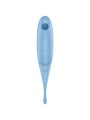Satisfyer - Stimolatore E Vibratore Twirling Pro Air Pulse Blu - SATISFYER AIR PULSE - Succhia Clitoride | erosidea.com