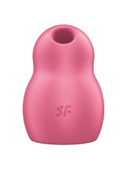 Vibratore Pro To Go 1 Doppio Stimolatore E Rosso - SATISFYER AIR PULSE - Succhia Clitoride | erosidea.com