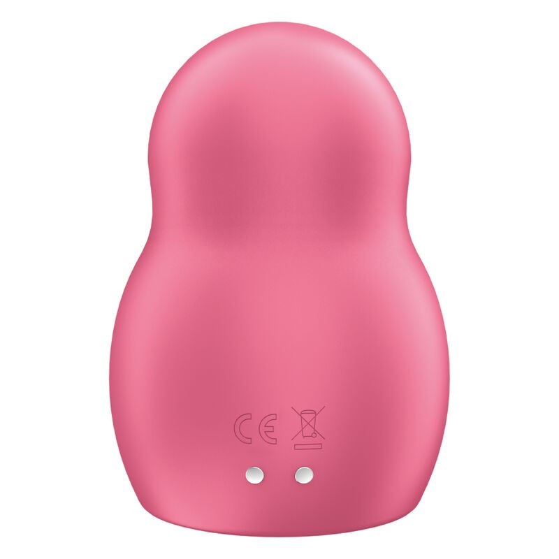 Vibratore Pro To Go 1 Doppio Stimolatore E Rosso - SATISFYER AIR PULSE - Succhia Clitoride | erosidea.com