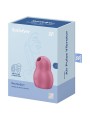 Vibratore Pro To Go 1 Doppio Stimolatore E Rosso - SATISFYER AIR PULSE - Succhia Clitoride | erosidea.com