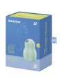 Vibratore Pro To Go 1 Doppio Stimolatore E Verde - SATISFYER AIR PULSE - Succhia Clitoride | erosidea.com