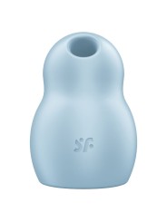 Vibratore Pro To Go 1 Doppio Stimolatore E Blu - SATISFYER AIR PULSE - Succhia Clitoride | erosidea.com