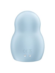 Vibratore Pro To Go 1 Doppio Stimolatore E Blu - SATISFYER AIR PULSE - Succhia Clitoride | erosidea.com