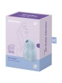 Vibratore Pro To Go 1 Doppio Stimolatore E Blu - SATISFYER AIR PULSE - Succhia Clitoride | erosidea.com