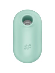 Pro To Go 2 Doppio Stimolatore E Vibratore Verde - SATISFYER AIR PULSE - Succhia Clitoride | erosidea.com