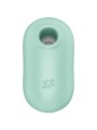 Pro To Go 2 Doppio Stimolatore E Vibratore Verde - SATISFYER AIR PULSE - Succhia Clitoride | erosidea.com