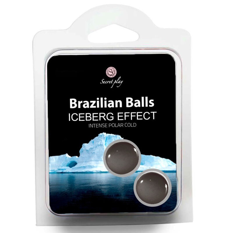 Secret Play Set 2 Palline Brasiliana Effetto Iceberg - SECRETPLAY COSMETIC - Ovetti Palline Sfere | erosidea.com