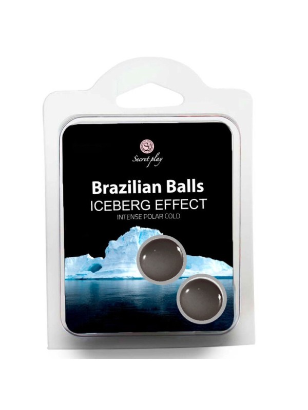 Secret Play Set 2 Palline Brasiliana Effetto Iceberg - SECRETPLAY COSMETIC - Ovetti Palline Sfere | erosidea.com